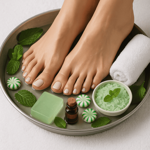 Shellac Pedicure at Vivid Nails Halifax